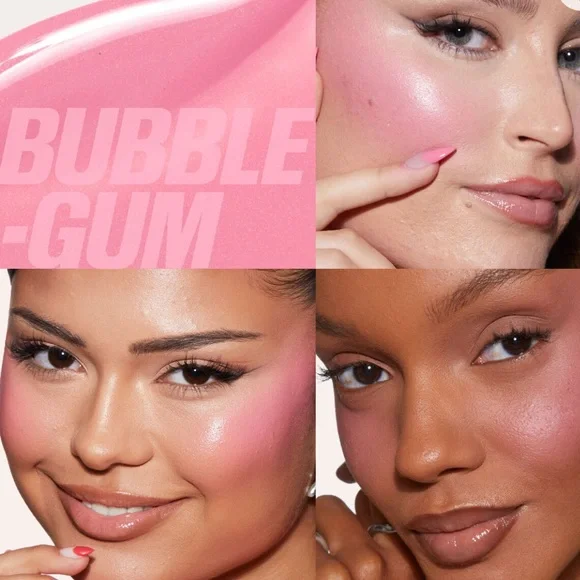 Huda Beauty Blush Filter Liquid Blush in Bubblegum Ube Cream or Peach Sorbet - Picture 3 of 7